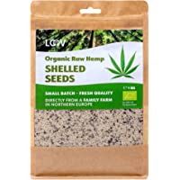 Los mejores  - Semillas de Cáñamo Orgánico sin Cáscara LOOV- corazones de cáñamo- 1kg- sin tratamiento térmico- conserva los nutrientes…